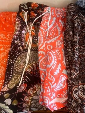 4 paisley xl shorts bundle bottoms nylon material